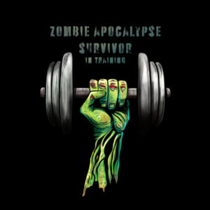 Zombie Apocalypse Survivor in Training - AS Colour Mens Staple Active Tank Design