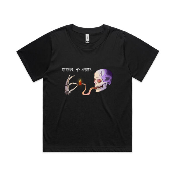 Dark Eternal Habits Women's Tee Thumbnail