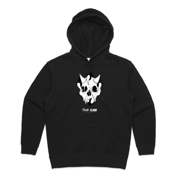Four Clawed Skull Women's Premium Hoodie Thumbnail